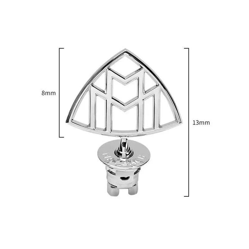 Auto-Hauben-Logo-Emblem-Abzeichen Ersatz-Aufkleber für Benz Maybach GLS S-Klasse S560 S600 S650 S680 GLS600 W205 W212 W213 W222 W221 W223