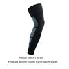 1pc Kneepad Hit Color Basketball Football Leg Sleeve Knee Protector Anti-collision Long Kneepad Outdoor Sports