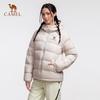 Camel Unisex High-Loft Puffer Down Jacket