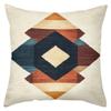 Böhmische Kilim-Muster Kissenhülle Doppelseitiger 2D-Druck Rustikale Kissenhülle Zuhause Wohnzimmer Schlafzimmer Sofa Warme Atmosphäre Dekor Geschenk