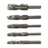 5PCS HSS Round Shank Drill Bits 135mm Length for For Metal Wood and Plastic Engineered for Enhanced Durability