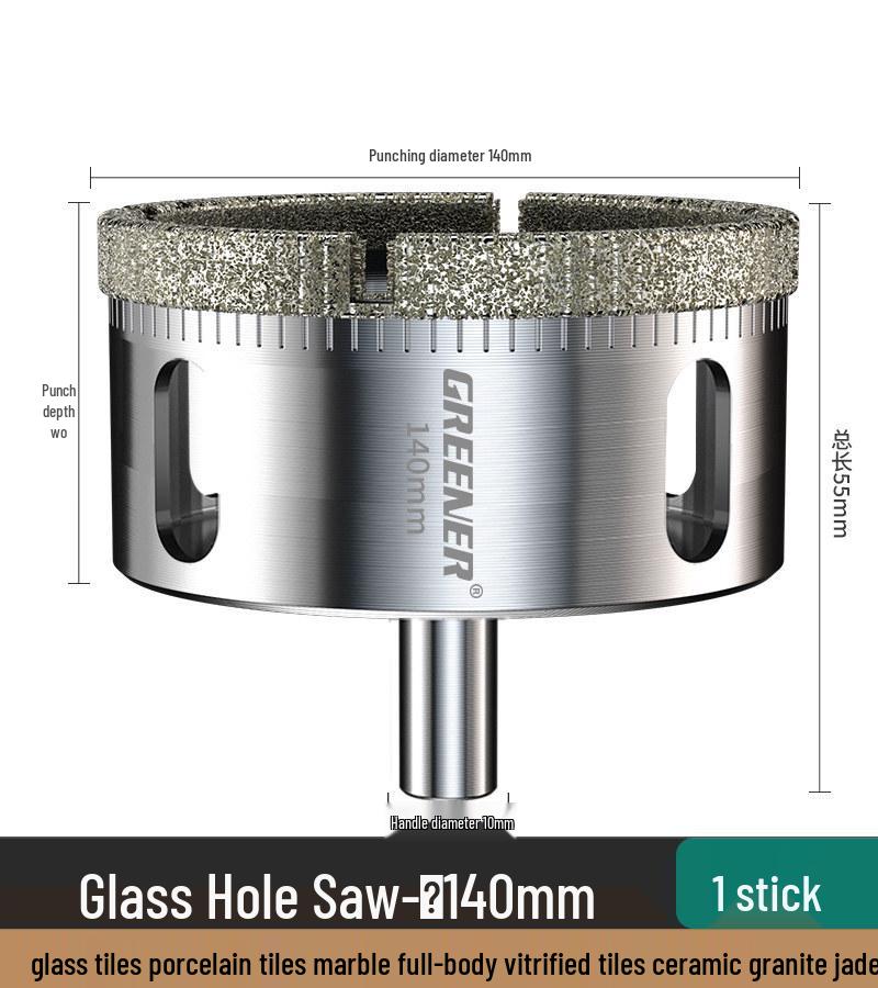 Green Forest Diamond Drill Bit for Tiles, Glass & Marble