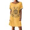 Women's Dresses T-Shirt Dresses With Pockets Solid Color Casual Beach Dresses