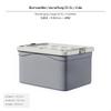 Jiabangshou Sealed Storage Box, Large Capacity, Extra Size, Clothes & Toy Organizer,
