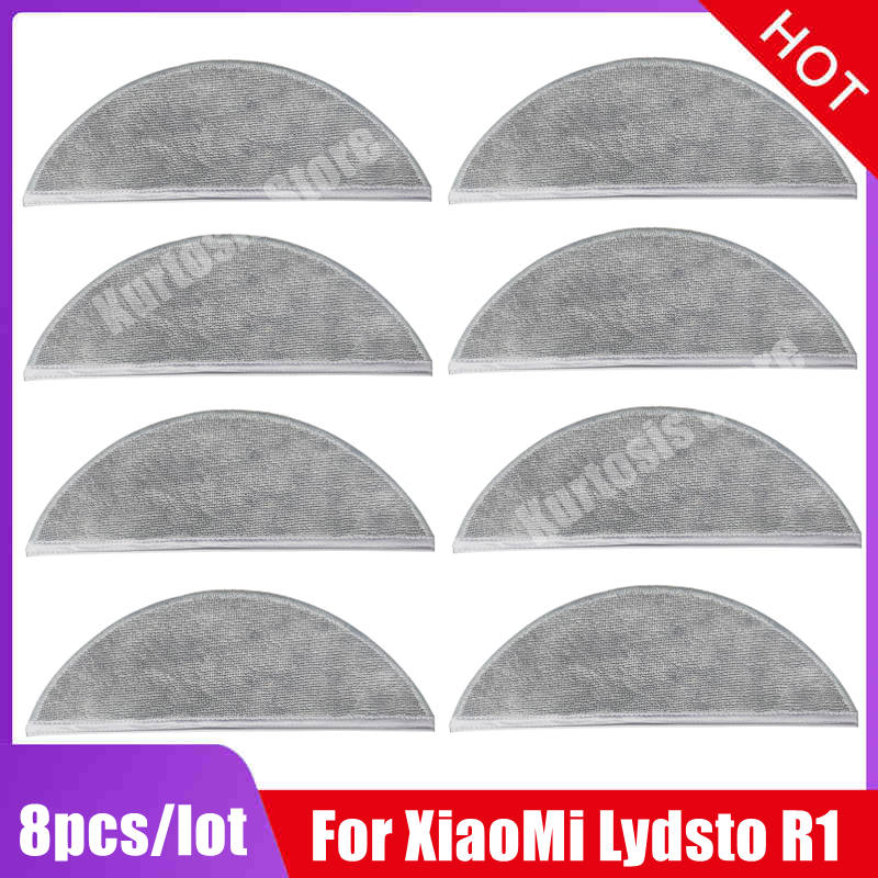 Mop Cloth HEPA Filter Side Brush For Xiaomi Lydsto R1 R1A Accessories Spare Parts Robot Vacuum Cleaner Replacement Mop Rags
