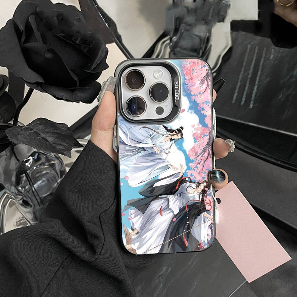 Grandmaster M-Demonic Cultivation Phone Case For iPhone17, 16,15,14,13,12 Pro Max Black Candy Matte Shockproof Cover
