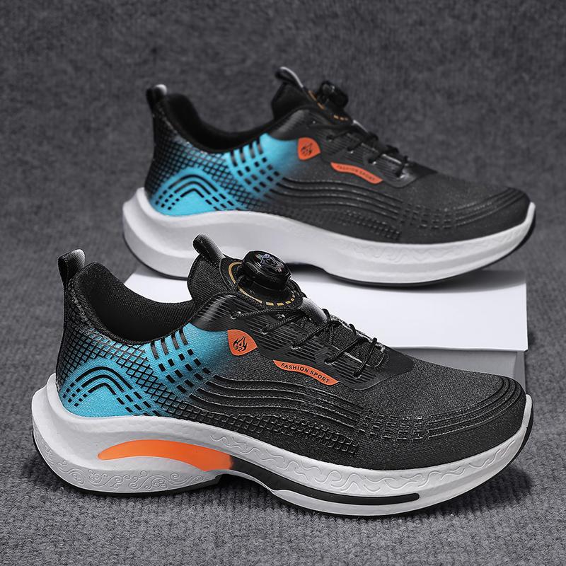 

Male Sneakers Simple Men s Casual Shoes Zapatos Para Hombres Spring Outdoor Non-slip Mens Shoes Breathable Man Running Shoes 44 чорний