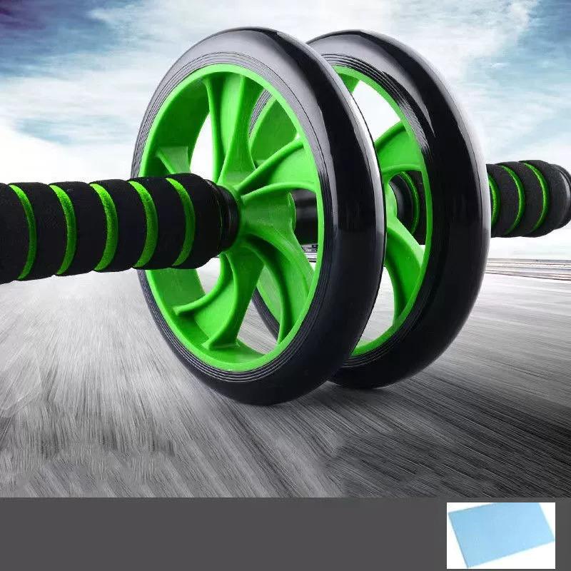 Dual-Wheel Abdominal Wheel Exercise Equipment, Stable Core Trainer For Home Gym Fitness Workout
