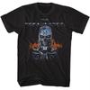 Unisex Sommer Terminator T-Shirt Retro Sci-Fi Actionfilm Muster Kurzarm Lässig Übergroßes Unisex T-Shirt Streetwear Baumwolle