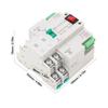 Dual Power Automatic Transfer Switch 2P Snabbväxling PC AC för Home Factory