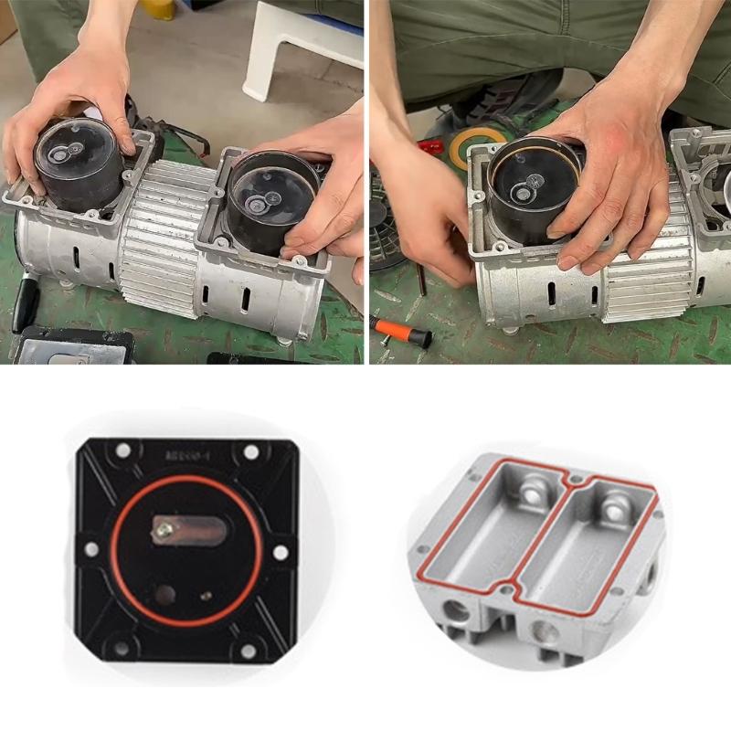 1500W Without Oil Silents Air Compressor Service Set Includes 20 Tool for Enhances Durability and Quick Repairs