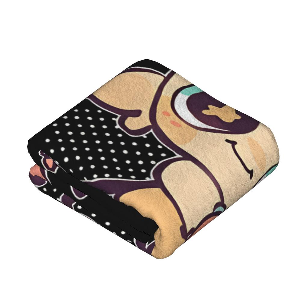 Dandys World Goob Blanket Cover Coral Fleece Plush Catoon Lightweight Thin Throw Blankets for Bedroom Sofa Bedspread