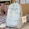Schoolbag High-value primary and secondary school schoolbag Large capacity Mori small fresh cute ice cream dog lightweight small backpack