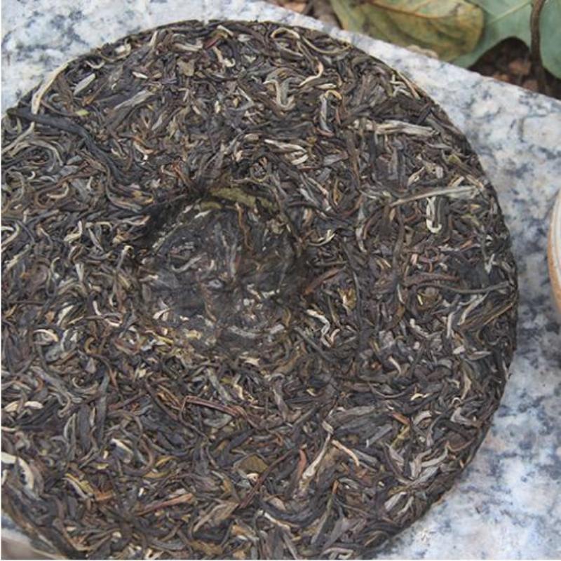 357 г Юньнаньский сырой чай пуэр Мэнхай Органический пуэр Шэнча Китайский выдержанный — фото 5