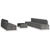 VidaXL Salon de Jardin 8 pcs Mobilier de Patio Meubles de Terrasse Mobilier de Jardin Meubles d'Extérieur Arrière-cour 3054603