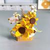 Flower Bouquet Building Blocks Succulents Artificial Basket Kits Bonsai Gardens Bricks DIY Potted Plants Model Toys For Children