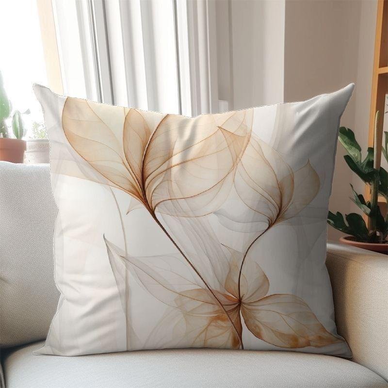 Nordic Style Universal Minimalist Chinese Style Sofa Throw Pillow Cover, Living Room Backrest Pillow Cover
