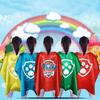 Vibrant Paw Patrol Cosplay Set For Kids With Colorful Cloak And Mask Included