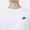 Nike Embroidered Logo Loose-Fit Running Long Sleeve T-Shirt Men Tops White AR5194-100