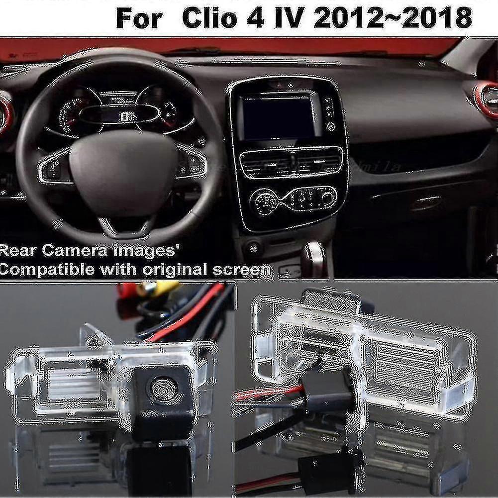 Kit Telecamera Posteriore per Retromarcia per Renault Clio 4 IV 2012-2018 - GXCC