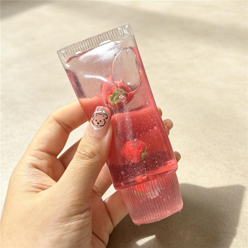 Süße Frucht-Maltose-Zahnpasta Squishy Fidget Sensorisches Spielzeug Mit Glitzer Gefüllt Weich Ungiftig Langsam Aufgehend Anti-Angst Linderung Entspannungsspielzeug