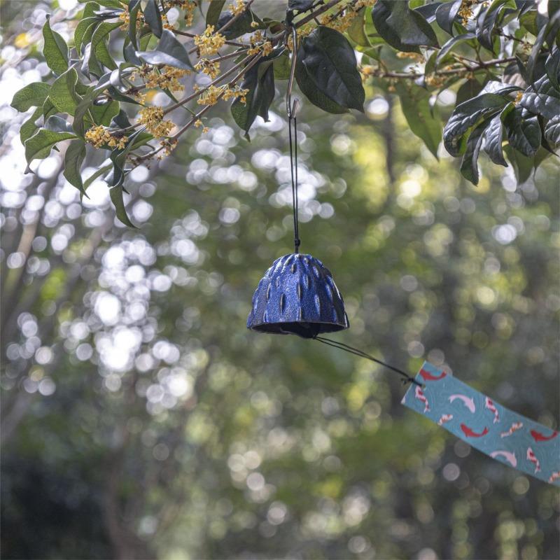 

Японский стиль Чугунный колокольчик ветра для двора и подвесное украшение Метеоритный дождь Колокольчик желаний Зал Шэнжун