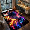 Minimalist Son Goku Rug Carpet Large Area Rug Non Slip Washable Floor Mat Gamer Room Bedroom Home Decor