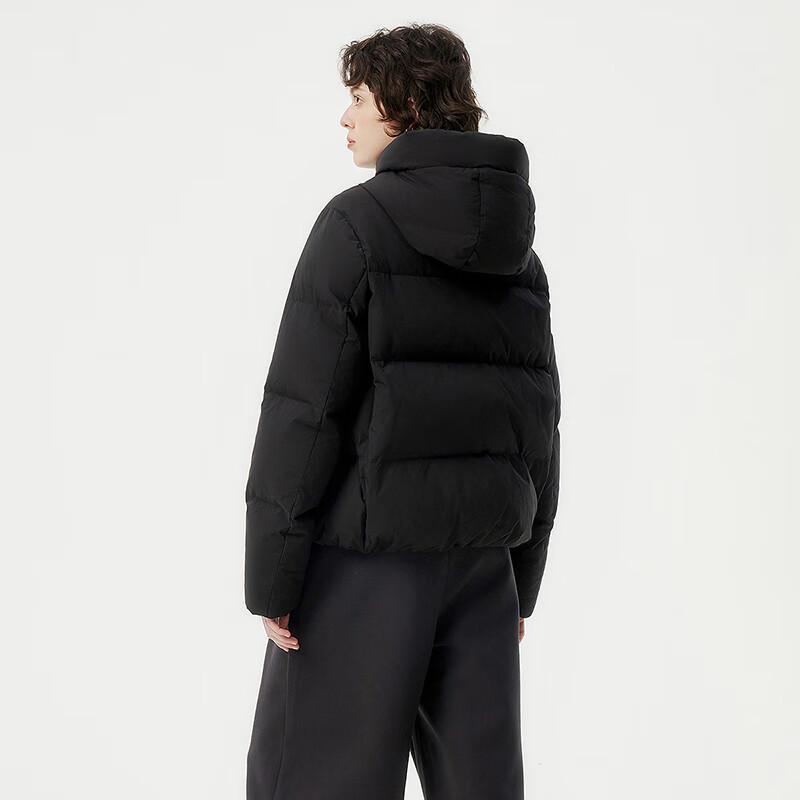 Tanboer Women's TBF330332D Short Hooded Down Jacket