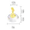 6pcs Tips Stand Holder Alloy Art Rhinestone Display Tip Holder Salon DIY Practice Manicure Tool