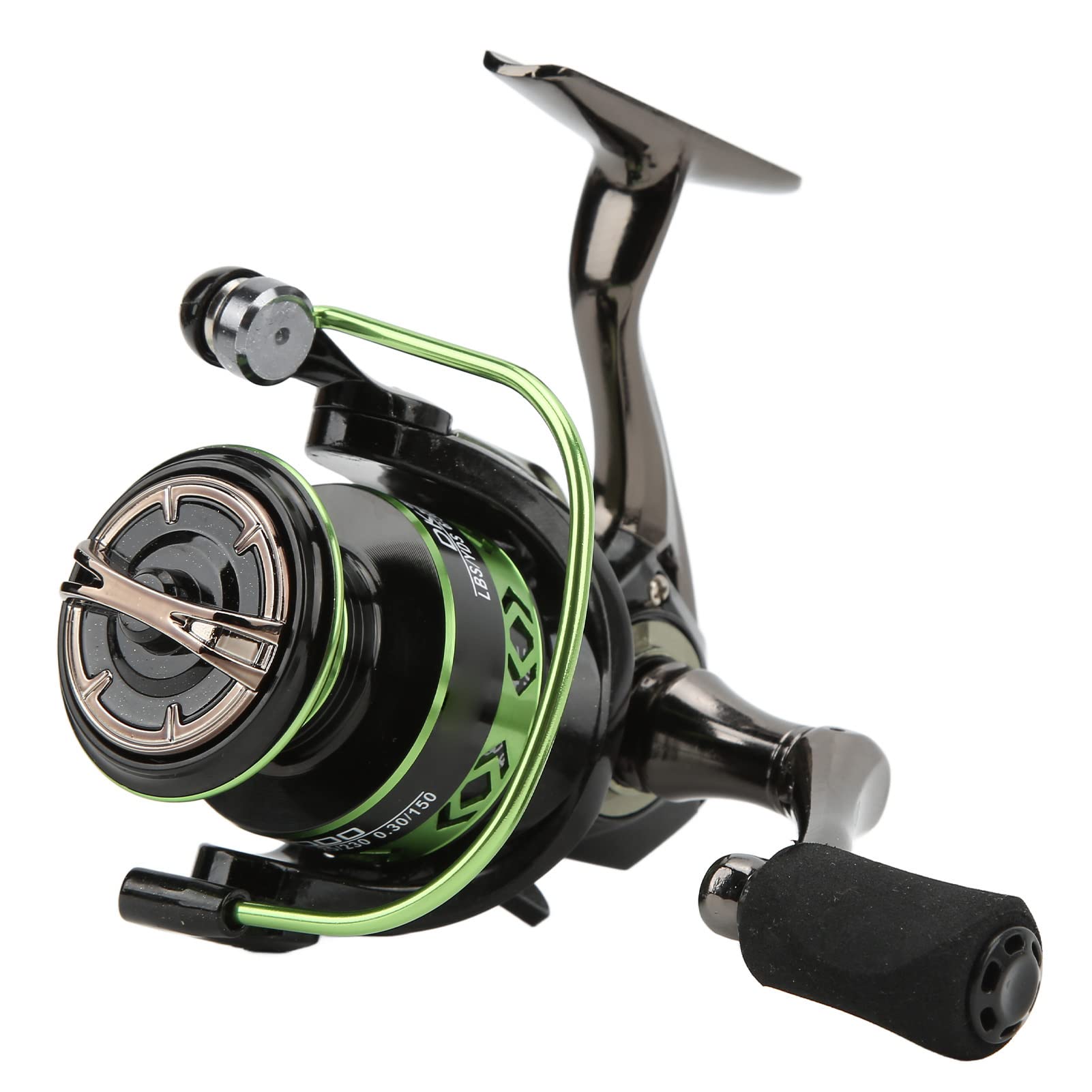 

Spinning Fishing Reel Geometric Cup Shielded Bearing Metal for Fishing Enthusiasts All-metal 5.21 High-Performance (DK3000)