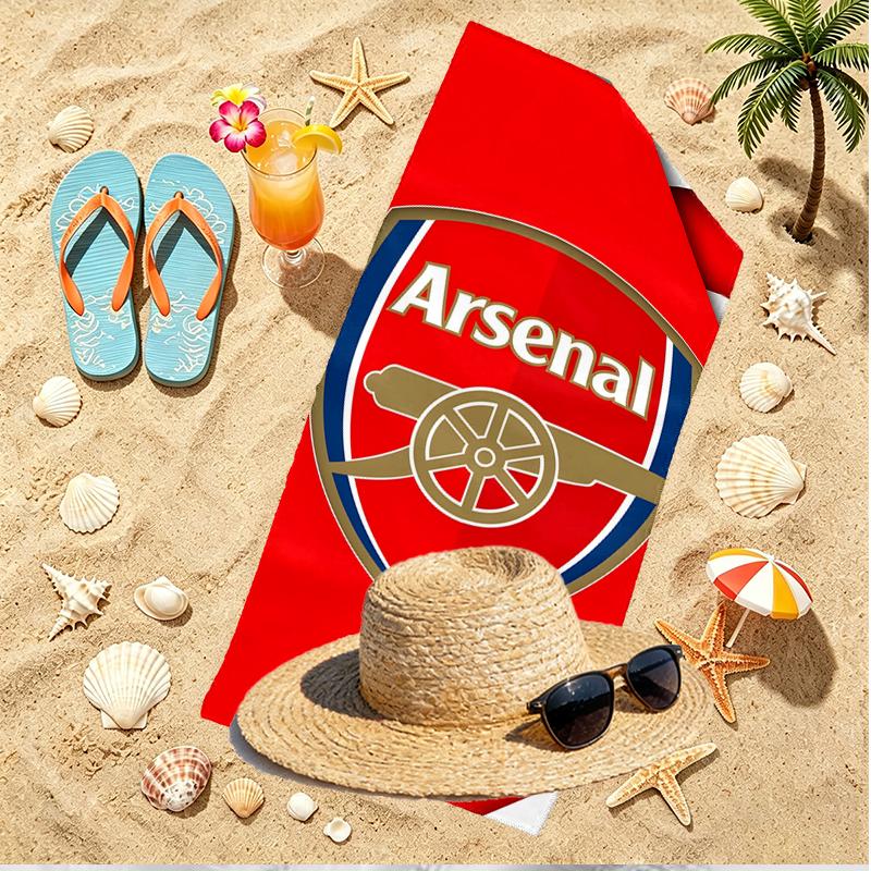Football team.C Print Beach Towel, Versatile Lightweight Absorbent Beach Towel for Pool Surf Yoga Bathroom, Perfect Birthday Holiday Gift