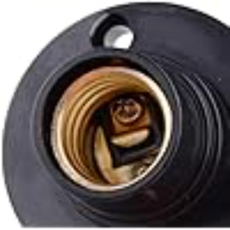 1/2/10Pcs E14 Screw Round Conversion Flat LED Lamp Holder 6A DIY Desktop Small Screw Led Lighting Head Base Socket Black