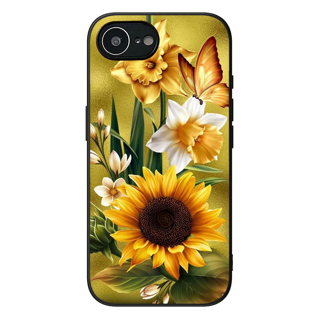 Yellow Sunflower Flower Phone Cover for OPPO A40 A60 A80 A38 A18 A17 A16 A78 A79 A54 A25 A57 4G 5G Casing Coque Case