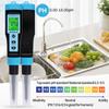 Digital LCD Food PH Meter Portable Dough PH Tester Temp Acidity Tester with Backlight for Cosmetic Food Cheese Meat Fruit