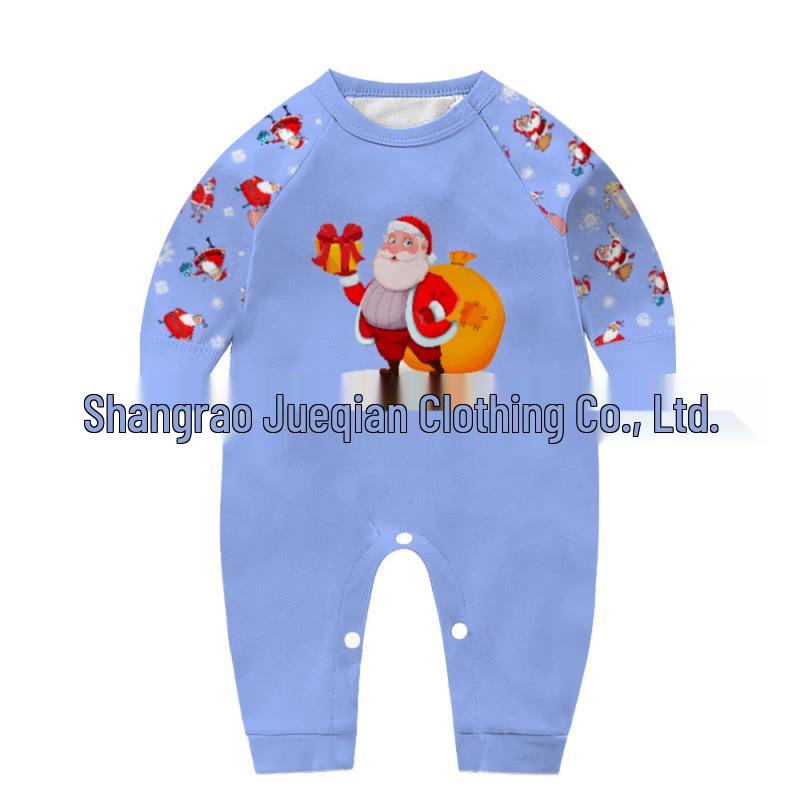 2025 Weihnachtsfamilien-Passform 3D-Druck Langarm-Pyjamaset
