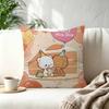 Cartoon MMilk And MMocha   Decorative Pillowcase Square Pillowcase Home Office Decorative Cushion Cover