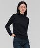 CHASECULT Women'S Mock Turtleneck Sweater - Black
