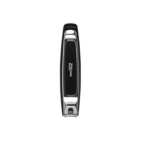 KAI Nail Clipper Type002 M Black, Curved Blade, Made In Japan, KE0129