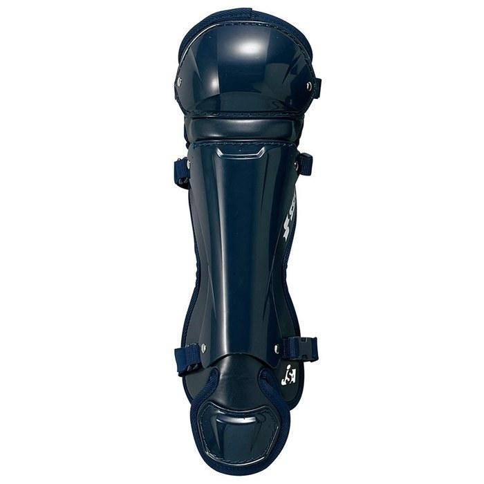 SSK Youth Soft Ball Catcher Leg Guards CSLJ120 Navy (70) In Stock