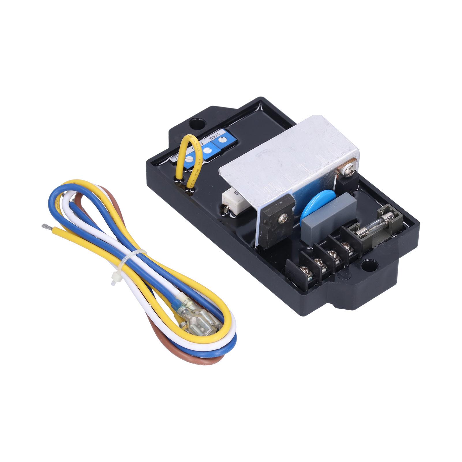 

Регулятор напряжения генератора Пластиковый регулируемый потенциометр Совместимое силовое устройство AVR‑12