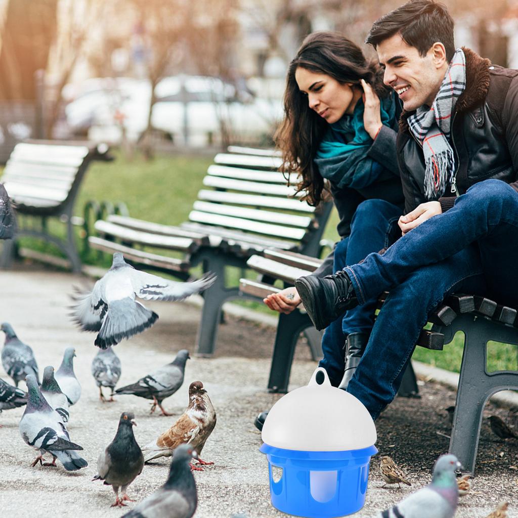 Birds Water Feeder 6.5L Automatic Reliable Waterer for Parrot Pigeon Convenient Feeding Supplies Home Zoo Birds Water Feeder