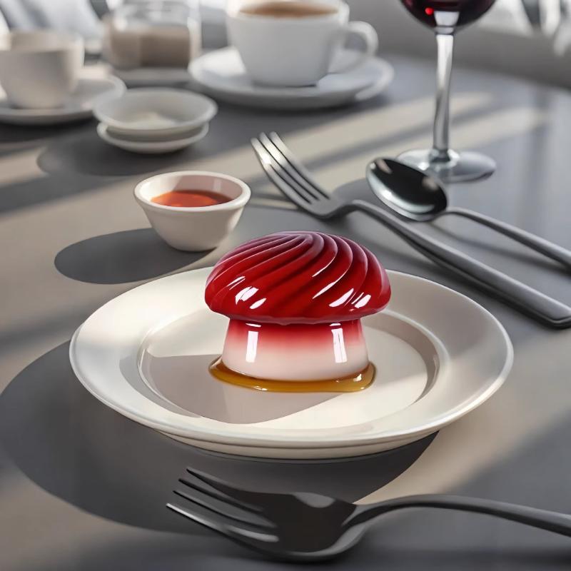 Spiral Mushroom Mousse Cake Pudding Silicone Mold French Pastry Chocolate Christmas Valentine'S Day Holiday Mold Baking Tools