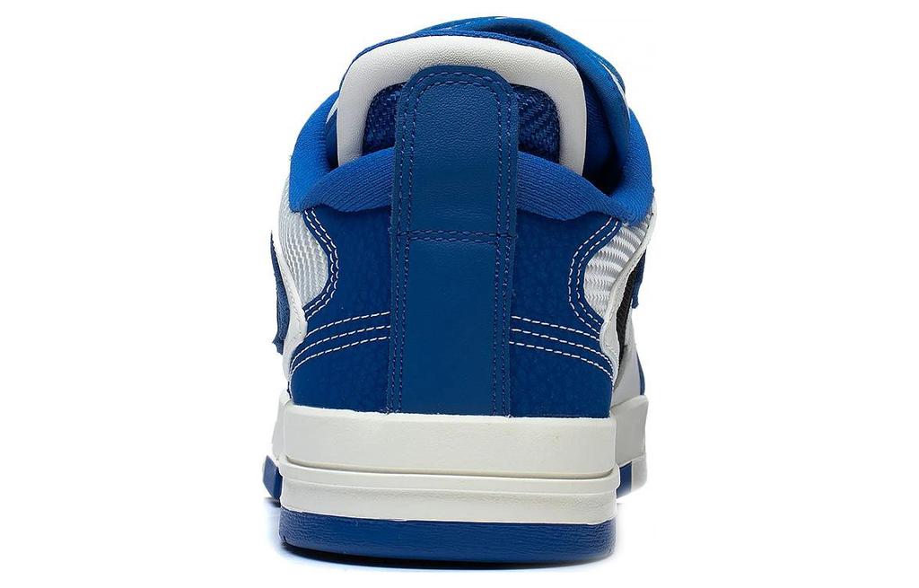 Li Ning Wave PRO Synthetic Leather Slip Resistant Abrasion Resistant Low top Skateboard Shoes Men's White Blue AECT013-2