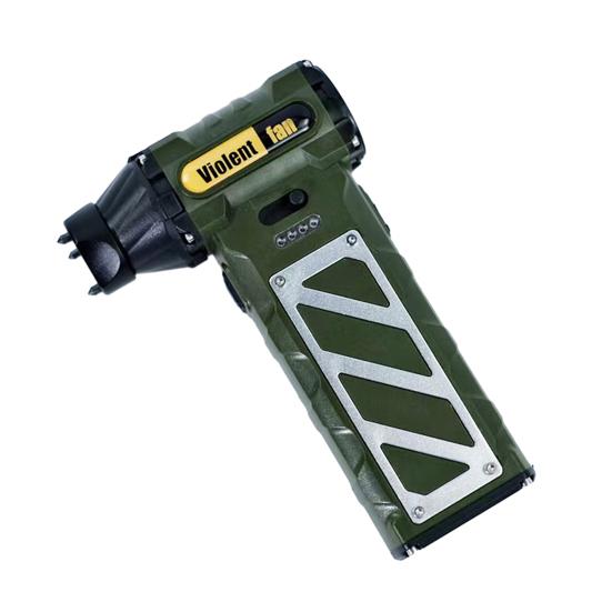 Electric Dust Blower Cooling Fan Powerful Brushless Motor Variable Speed Control Compact Design Portable Handheld Fan