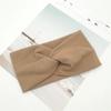 Autumn and Winter New Knitted Cross Headband Yoga Headband Face Wash Sports Threaded Head Band Female
