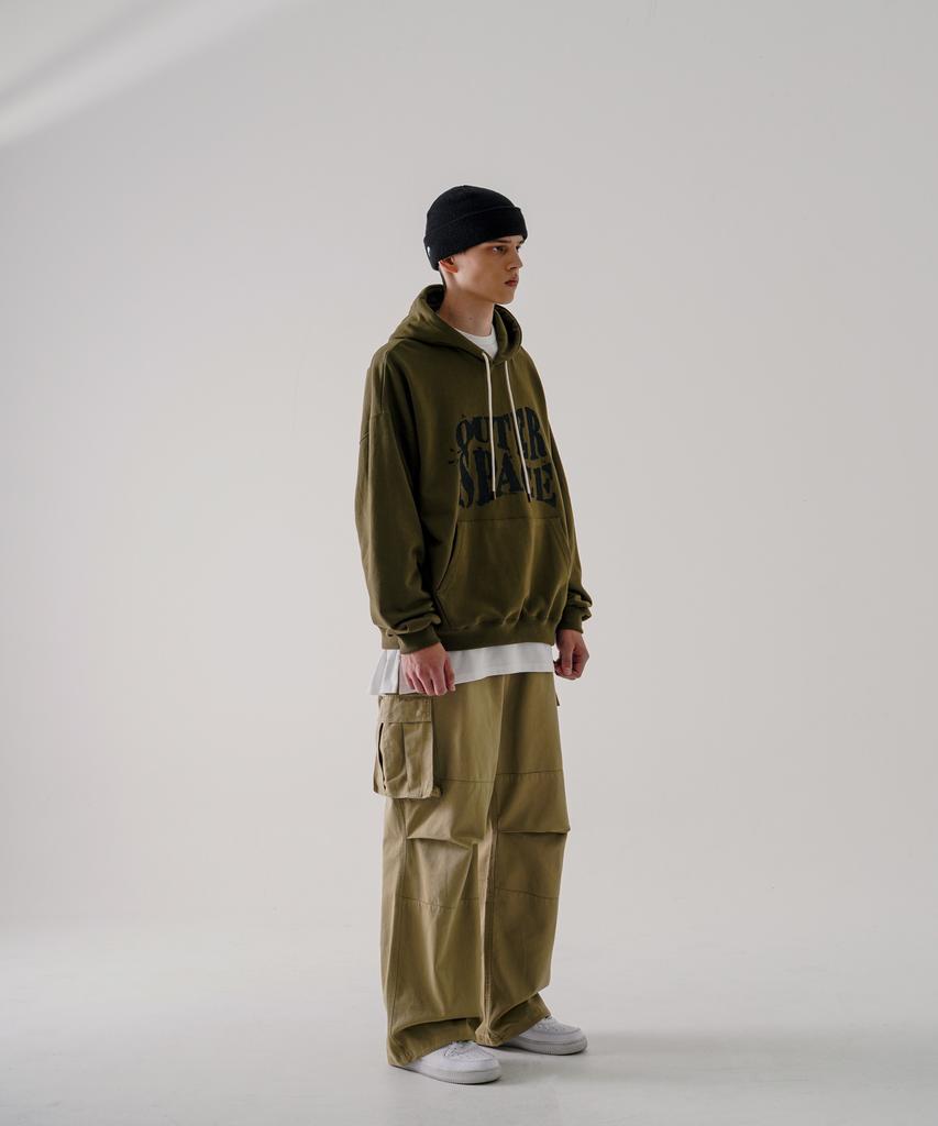 EZKATON Staff Cargo Pants Beige Kmlp6726