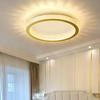 Simple New Modern Crystal Master Bedroom Ceiling Lamp Creative LED Round Living Room Net Red Soft Light Home Lighting Decorate