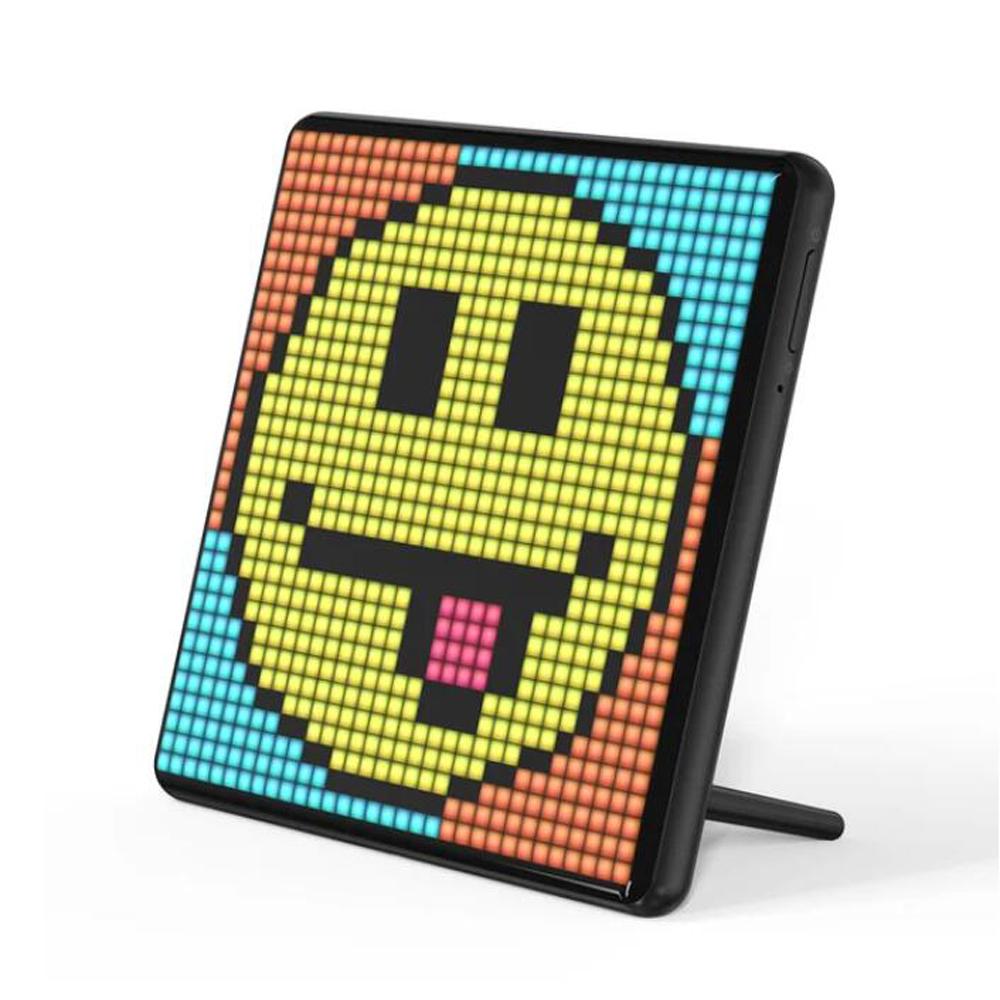LED Matrix Pixel Display Smart App Control DIY Digital Photo Frame Pixel Programmable Screen Game Room Desktop Decor Night Light