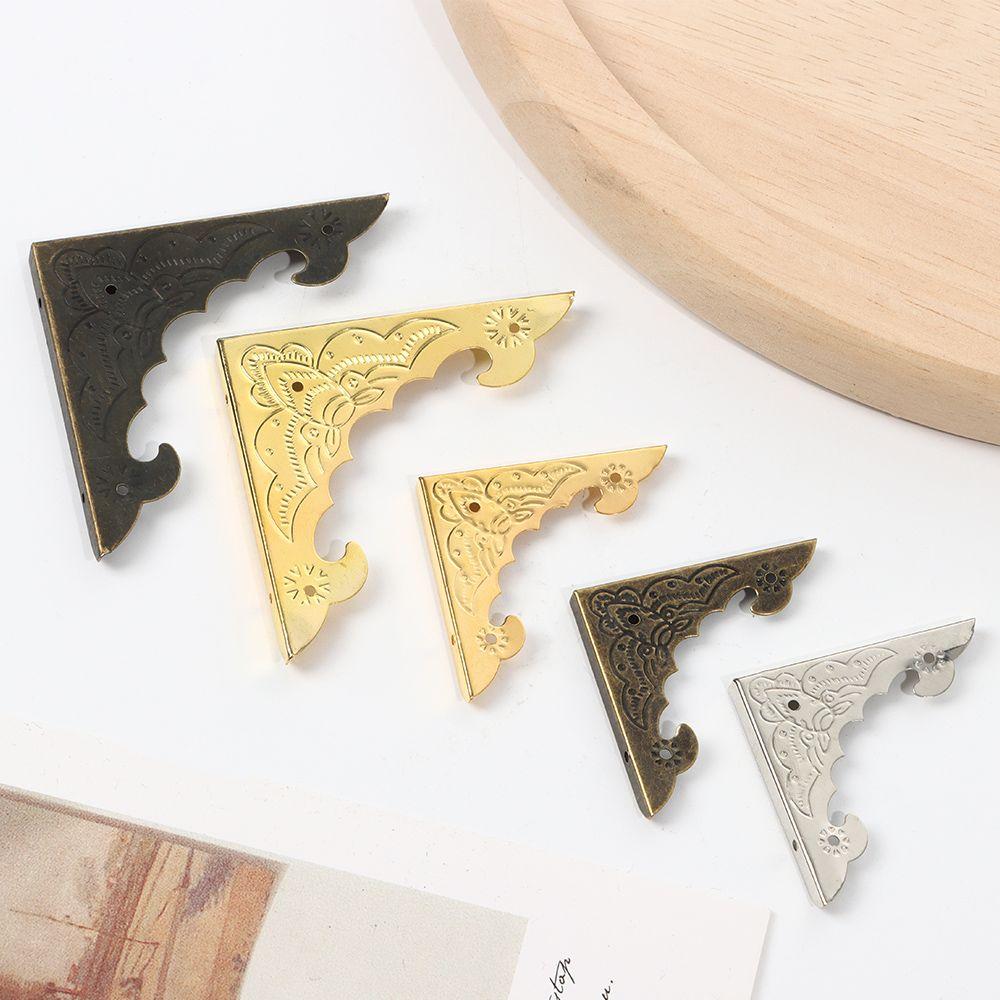Foot Bracket Crafts Antique Jewelry Wooden Box Parts Leg Corner Protector Decoration Corner