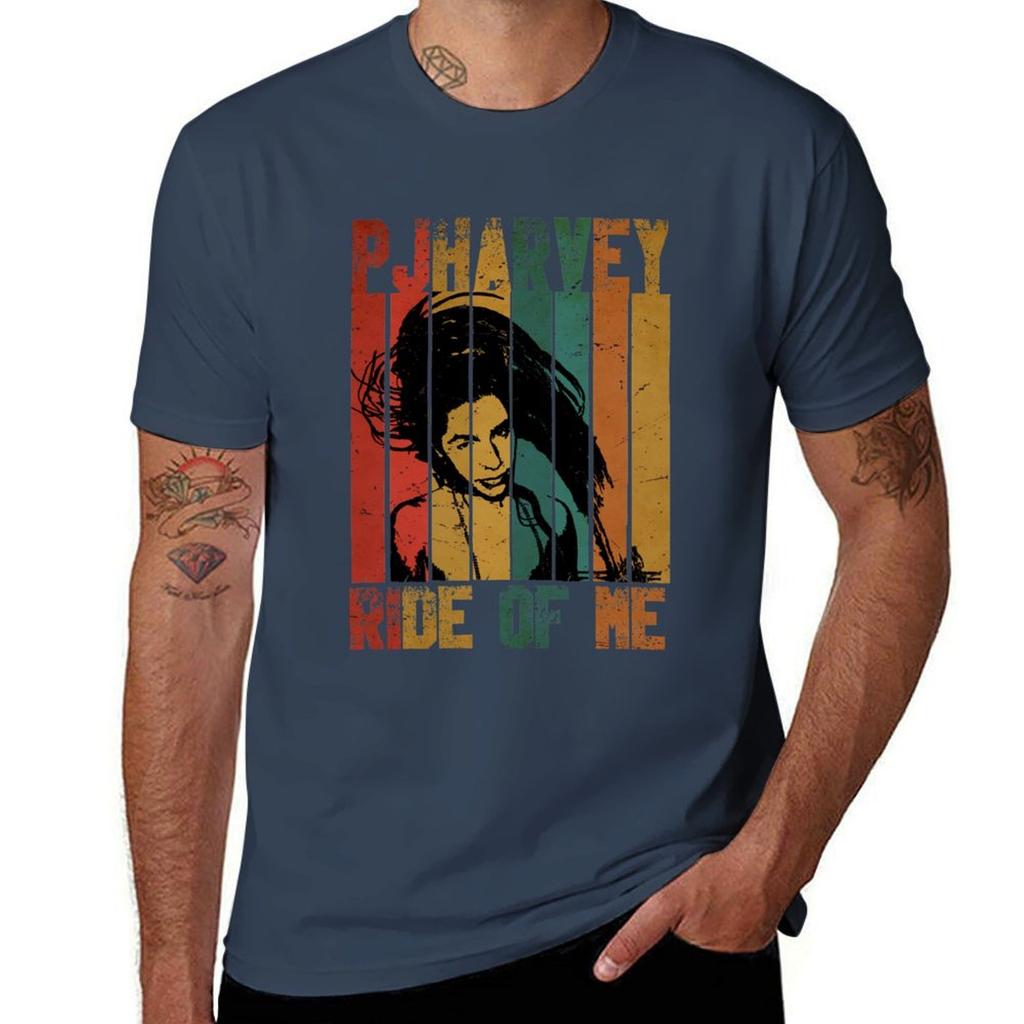 Vintage Pj-harvey - Ride of Me T-Shirt Oversized T Shirt for a Boy Blanks T Shirts for Men Pack
